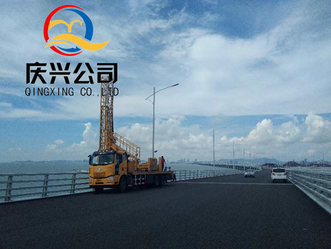 港珠澳大橋橋梁檢測(cè)施工